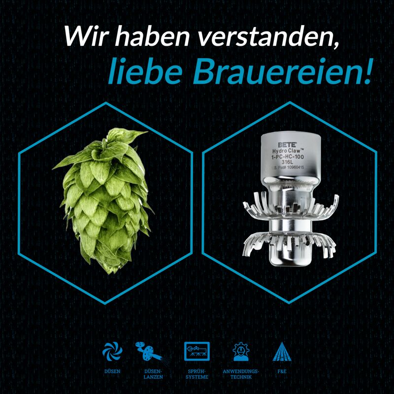 Hopfen und Düse